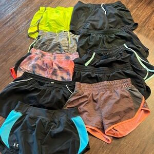 Under Armour shorts 10 pairs